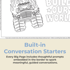 "Drive Your Own Way" Giant Coloring Sheet for Confidence & Individuality