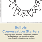 "Galaxy of Kindness" Giant Coloring Sheet for Empathy & Connection